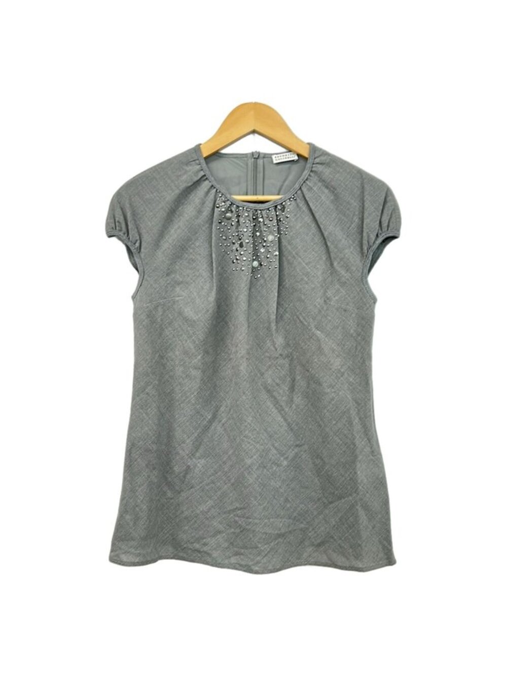 Brunello Cucinelli Tunic Gray Studs M